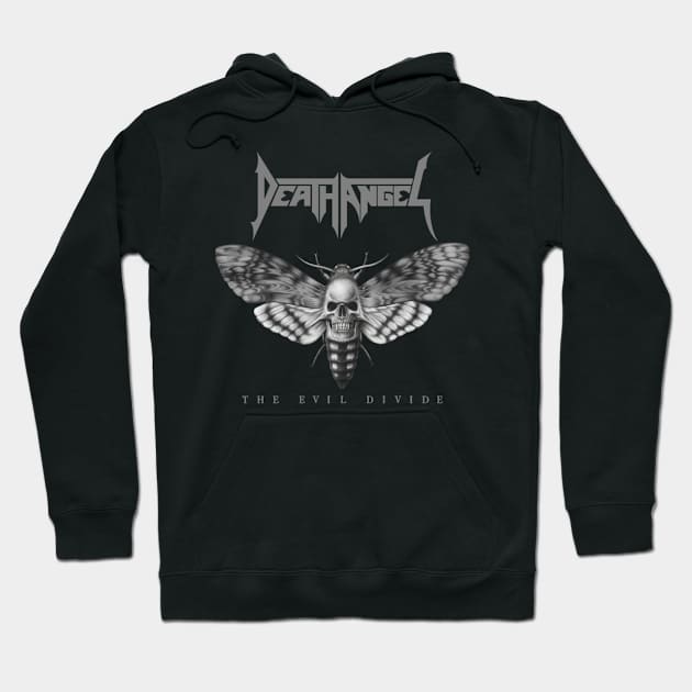 Death Angel The Evil Divide Hoodie by szymkowski